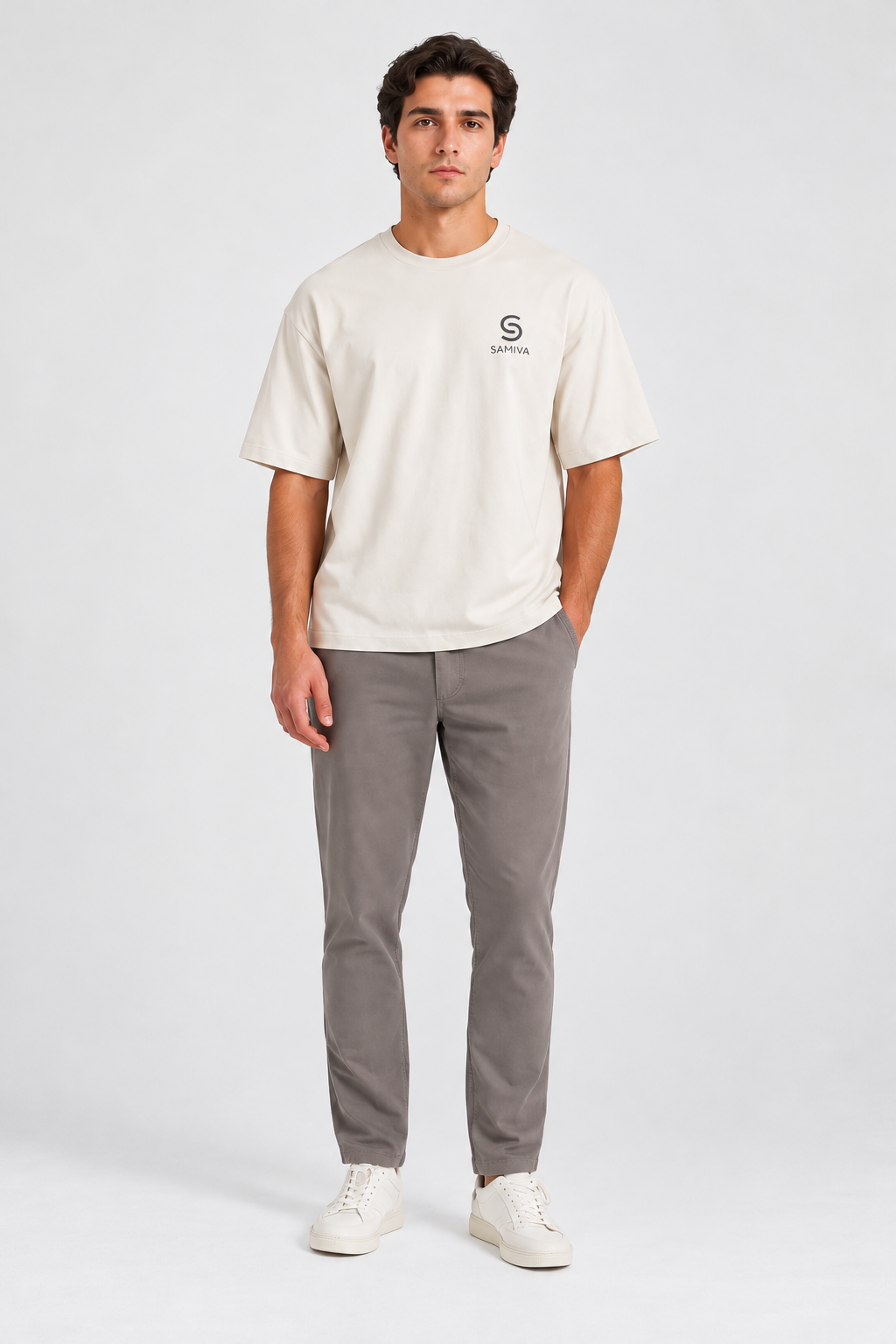 SAMIVA Essential T-shirt-Off-White
