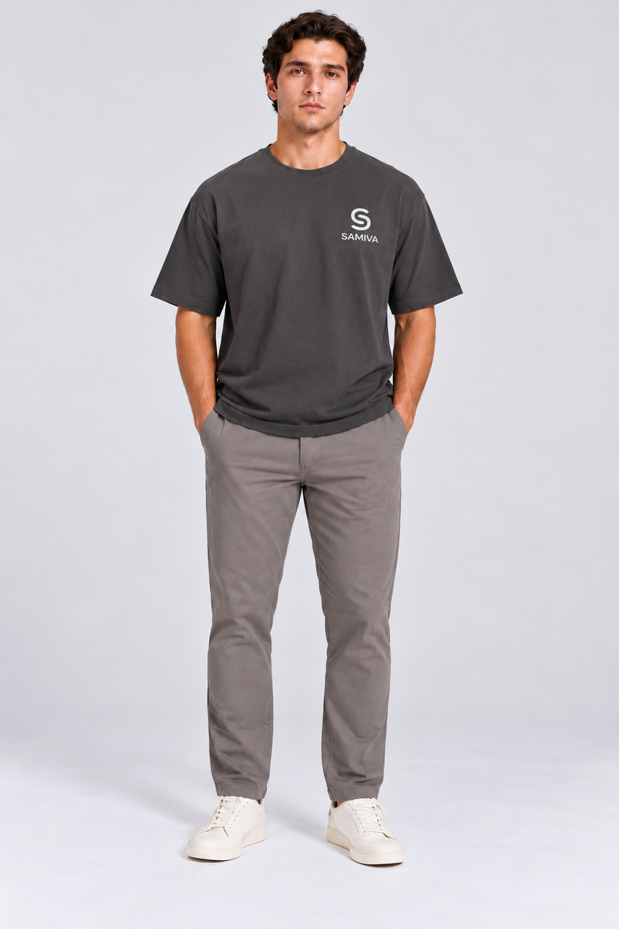 SAMIVA Essential T-shirt  Charcoal: